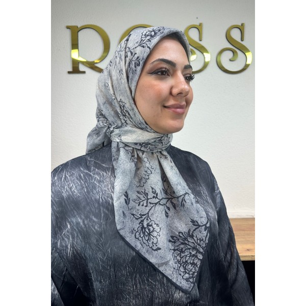 Desenli Soft Eşarp 05T